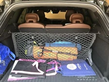 Rear Trunk Envelope Style Mesh Organizer Cargo Net for VOLVO XC60 2018-2024 New