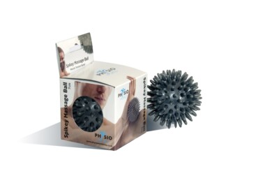 Massageball Physiotherapie Triggerpunkt Reflexzonenmassage grau 7 cm 10er BOX