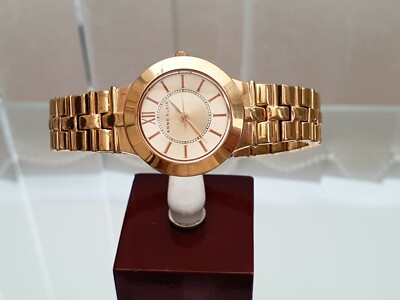ANNE KLEIN Damen Teens Uhr Rosévergoldet Original UVP 169£ Funktioniert (56)
