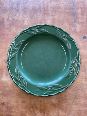 Signature BELLA BASIL GREEN Dinner Plate 11'' 1 ea    1 available