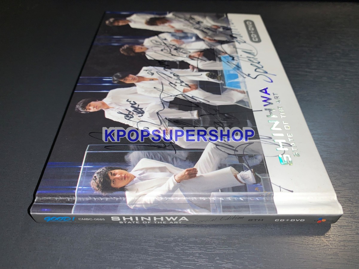 Shinhwa 8th Album State of the Art Special Edition Autographed
