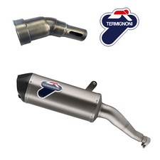 Termignoni Yamaha XMax 250 10 2010 Scarico Terminale Inox Carbonio Omologato