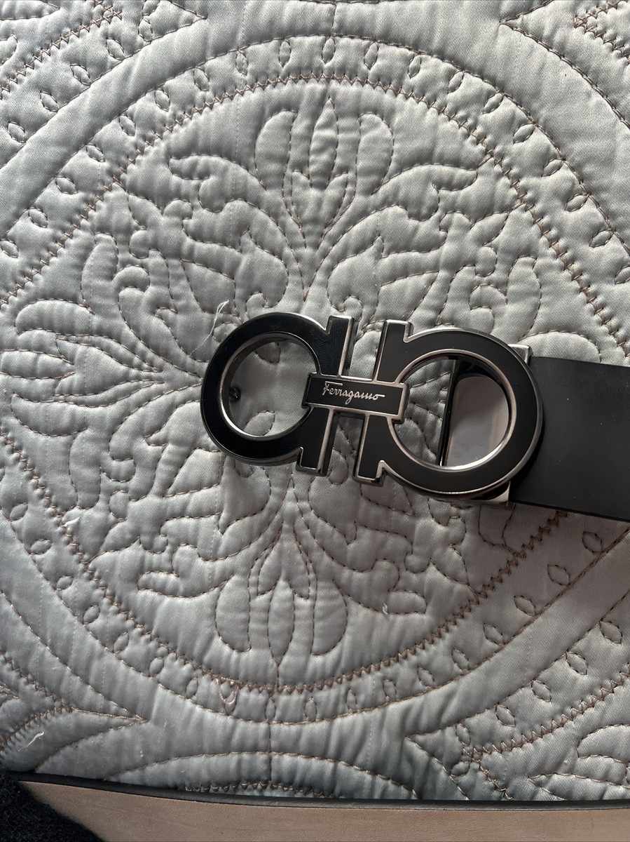 Salvatore Ferragamo black Leather belt Size 36 (90 cm) SP-67 Salvatore Ferragamo black Leather belt Size 36 (90 cm) SP-67