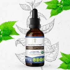 Secrets Of The Tribe Organic Stinging Nettle Leaf Tincture Alcohol-FREE