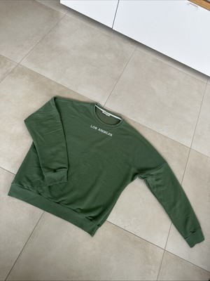 Sweatshirt Oliv Gr. M
