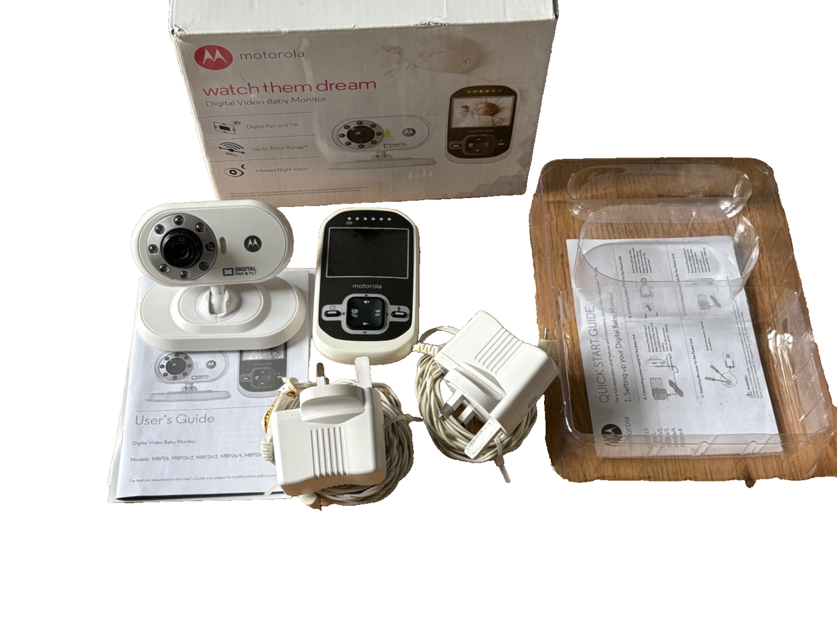 Motorola MBP26 Watch Them Dream Digital Camera Baby Monitor
