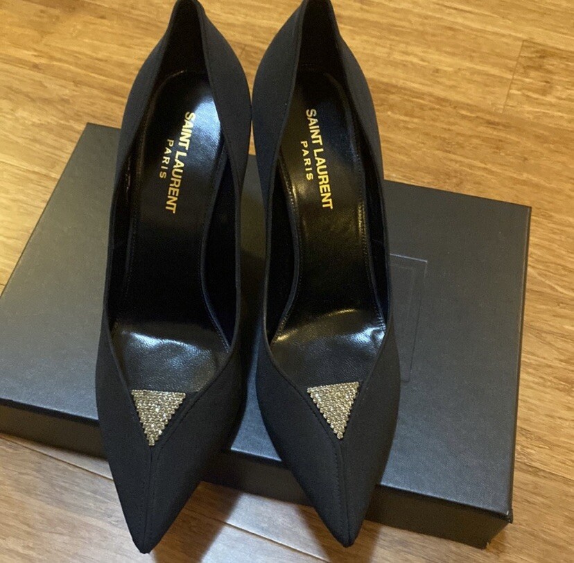 Saint Laurent Faille Paris tacco 95