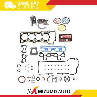 Full Gasket Set Bearings Rings Fit 00-06 Nissan Sentra QG18DE