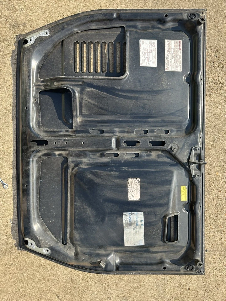 Toyota MR2 1991-1995 N/A tapa trasera negra del motor OEM Foto 4 de 4