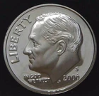 2006-S 10C Roosevelt Dime GDC Proof 90% Silver 22ooc1213-2
