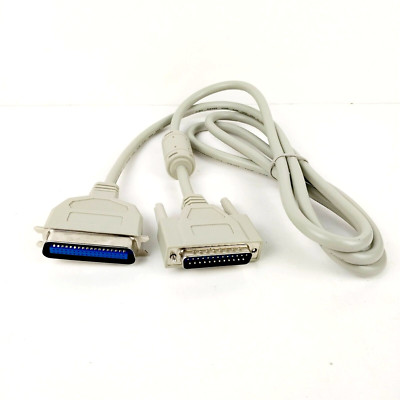 6FT DB25 Male to Copartner 36 Male LL84201 Parallel Printer Cable E119932