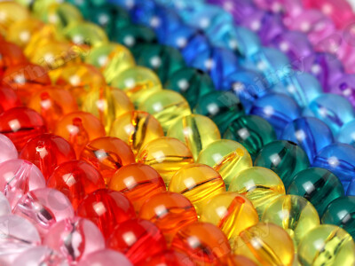 20mm Transparent Chunky Gumball Beads, 20 Beads Per Pack, Bubblegum Beads 