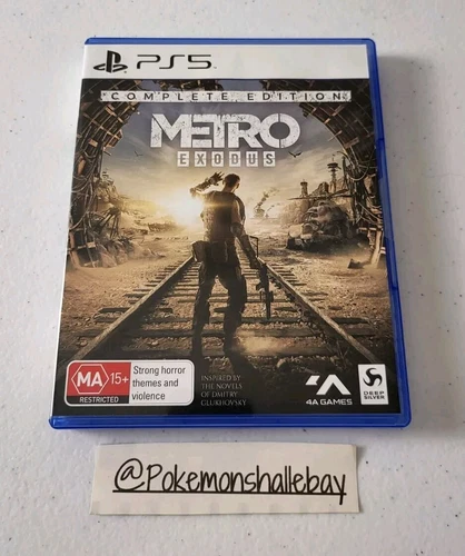 Metro Exodus: Complete Edition - Sony Playstation 5 (PS5) *BRAND NEW/SEALED*