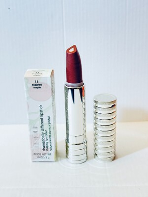 CLINIQUE Dramatically Different Lipstick #11 SUGARED MAPLE 0.10 oz New in Box