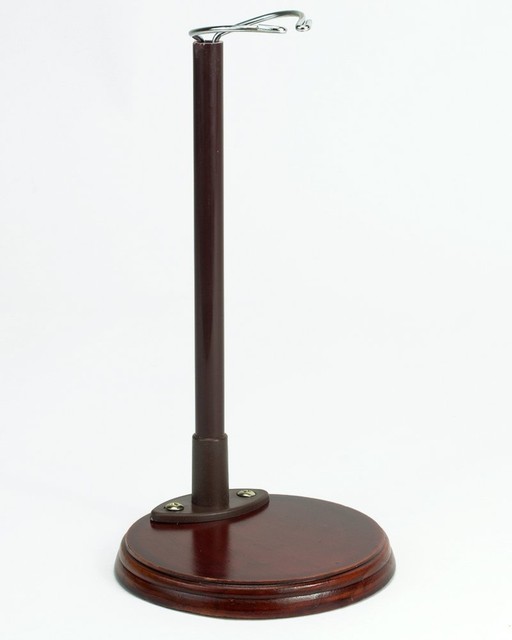 wooden doll stand