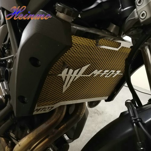 For MT-07 FZ07 2014-20 CNC Radiator Grille Guard Cooling Cover Protector - Picture 8 of 13