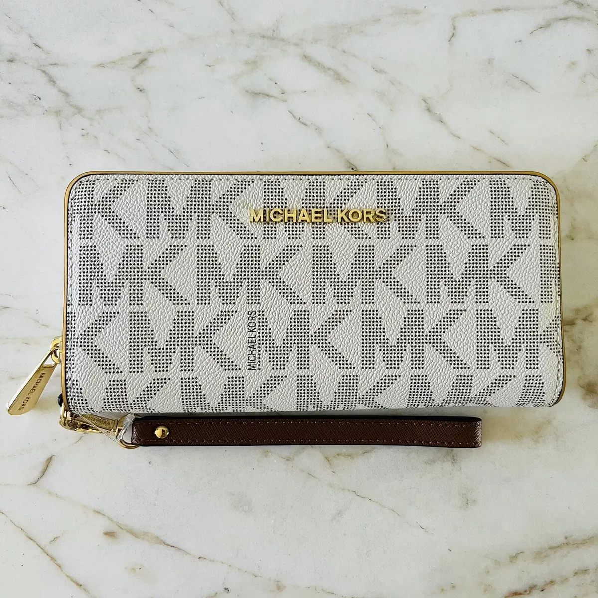 Michael Kors Jet Set Travel Continental Vanilla One Size, wallets