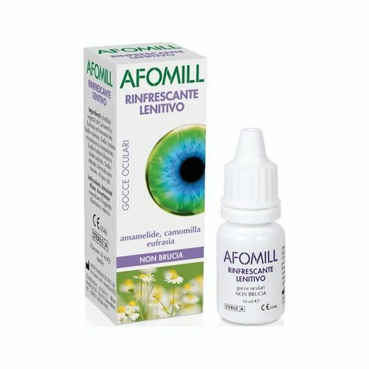Afomill Gocce Oculari Rinfrescante Lenitivo Naturale 10ml