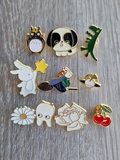 Set spille 10 pezzi  nuove pin brooch 2025