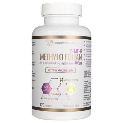 Progress Labs Folic acid Methylo Folian 400 µg 120 Kapseln