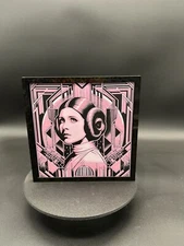 Princess Leia Art Deco 3D Printed Picture Star Wars Themed