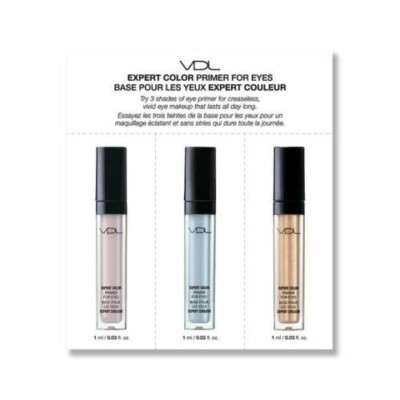2 VDL Expert Color Primer for Eyes Samples Enhances Eyeshadows