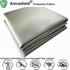 EMF Reducing RF EMI Radiation Shielding Faraday Copper Fabric for Hometextiles