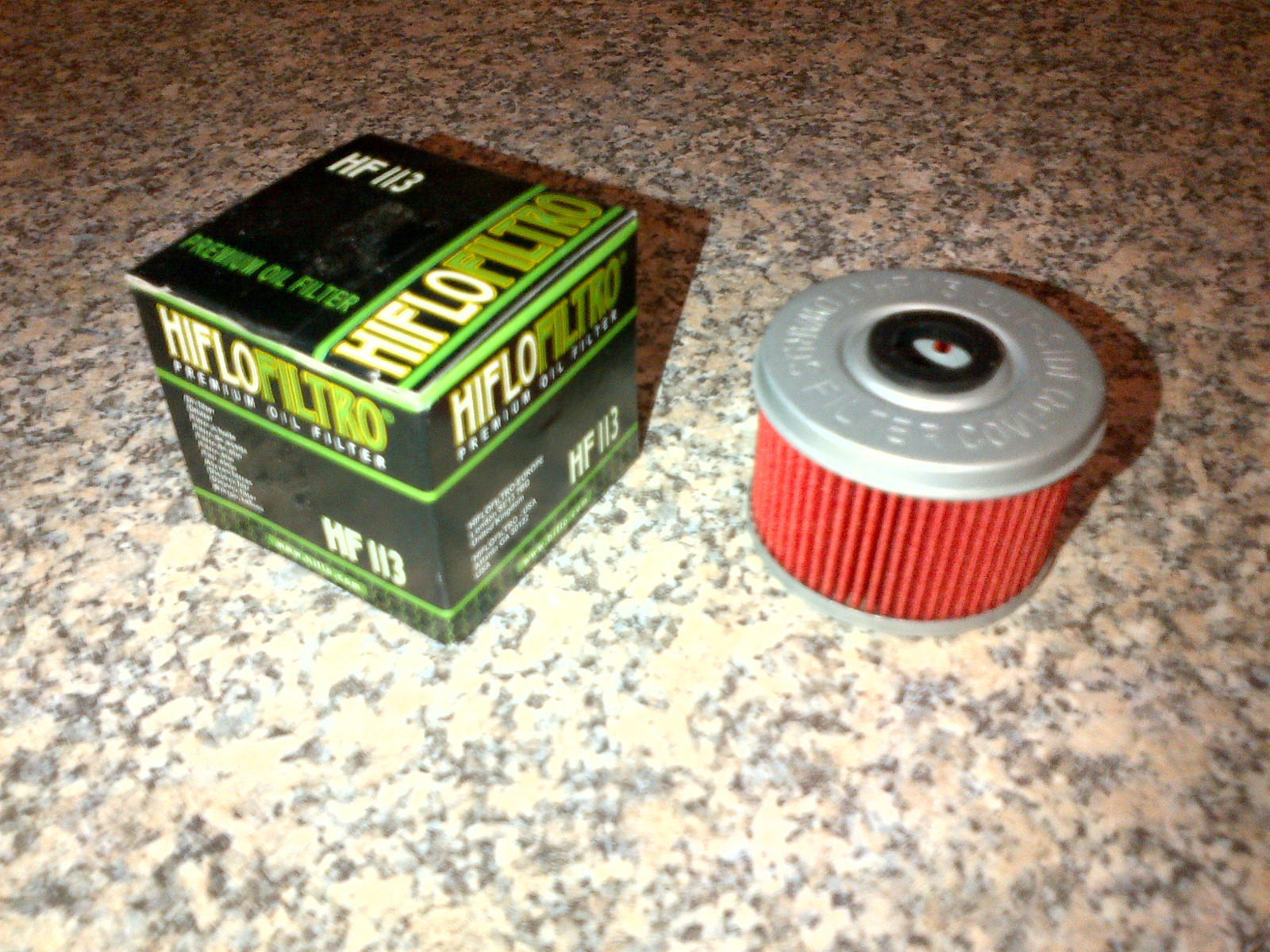 Road Passion Ölfilter Für Honda XL125V Varadero – 4 Stück, Kartuschenfilter, 52x37 Mm