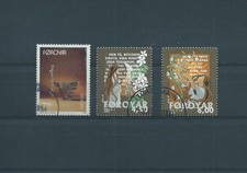 NE - Féroë - 1 - Lot de trois timbres oblitéré