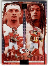 2024 Donruss Patrick Mahomes / Isiah Pacheco Production Line #11