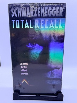 Total Recall (1990) VHS | Arnold Schwarzenegger Sci-Fi Action Classic | Vintage