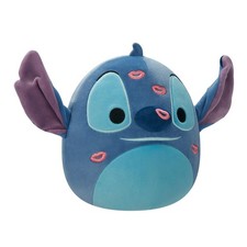 Squishmallows Original 8 inch Disney Valentines Day Stitch with Kisses