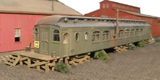 B.T.S. 27498 HO Scale McCabe Crew Quarters Lase-Cut Wood Kit