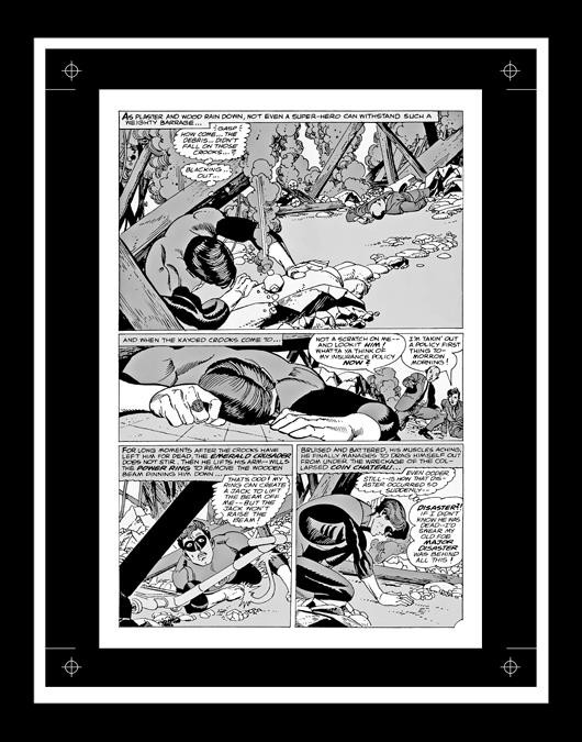 Gil Kane Green Lantern #57 Rare Production Art Pg 13 Monotone