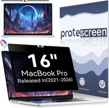 Magnetic Privacy Screen Protector Compatible with MacBook Pro 16 in 2021-2026 