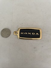 Vintage Enamel Honda Metal Key Chain by CARRIERS Fob Only