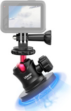 Magnetic Camera Mount for Action Camera, Strong Magnetic Mount with 360 Rotatio