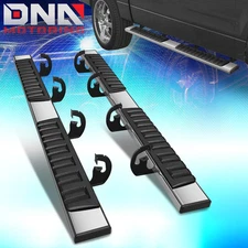 For 2009-2014 Ford F150 Super Crew Cab 6.75" Side Step Bar Flat Running Boards