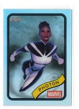 2025 Topps Marvel Chrome Photon SILVER REFRACTOR PARALLEL #24