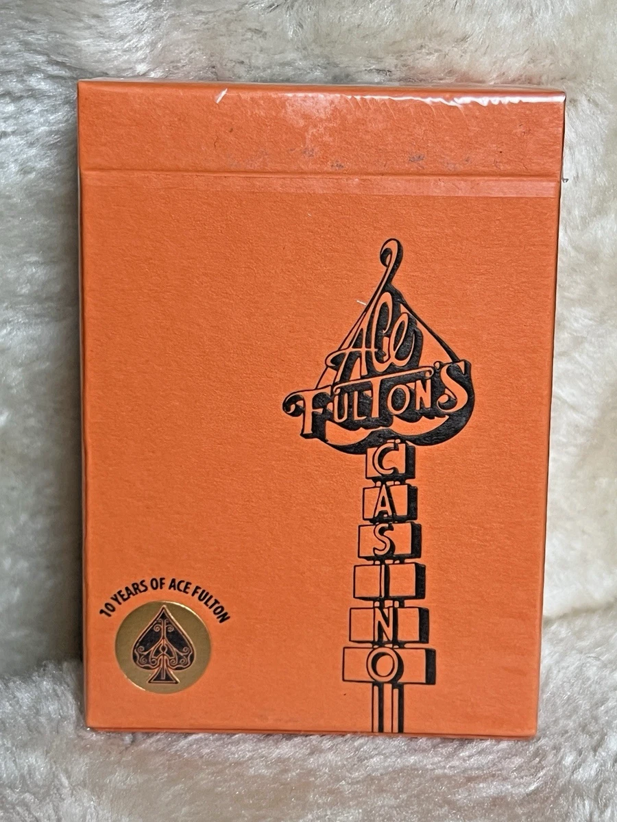 Dan & Dave – Fulton's Casino V1 Tobacco Brown – Cartes à Jouer 2012 Cambric 37