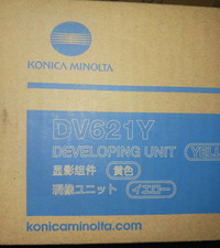 Genuine Konica Minolta DV-621Y Developing Unit- Yellow