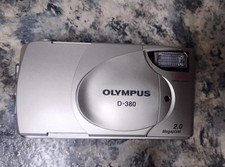 Olympus D-380 Digital Camera With Card- Tested Works