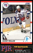 Randy Moller 1990-91 Score American #45 New York Rangers