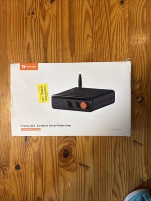 Fosi Audio BT20A MAX Stereo Power Amplifier, 300W x 2 Hi-Fi Audio
