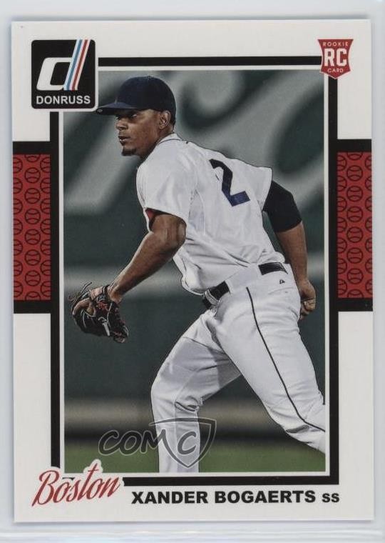 2014 Panini Donruss Xander Bogaerts #274 f2v