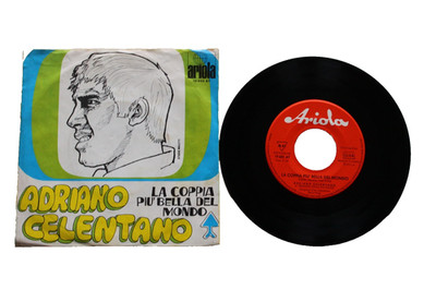 Adriano Celentano - La Coppia Più Bella Del Mondo / Torno Sui Miei  7''   (NM)