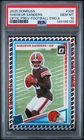2025 DONRUSS OPTIC PREVIEW-FOOTBALL EMOJI #306 SHEDEUR SANDERS ROOKIE RC PSA 10