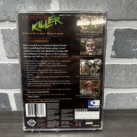 Corpse Killer: Graveyard Edition (Sega Saturn, 1995) New Sealed - See Pictures