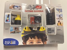 Explore One 4K Action WiFi Camera: 32GB Micro SD/Mounting Tripod/Waterproof Case