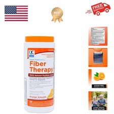 Sugar Free Fiber Powder Naturally Derived Vegetable Formula 48 Doses Orange F...